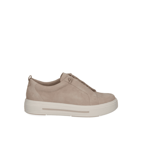 Caprice - 9-23709-44 - Zand suede instap sneaker