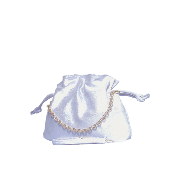 Unisa - Zelora - Zilver suede tas