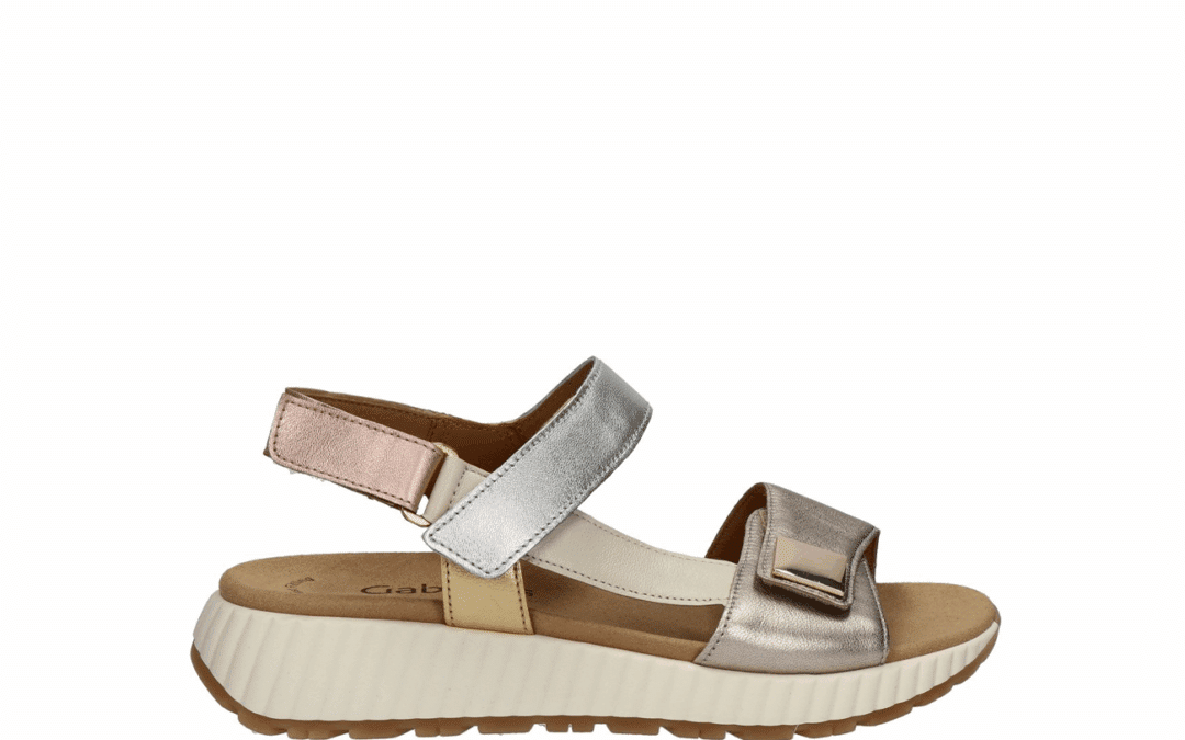 Gabor – 64.582.62 – Brons combi metallic leer sandaal
