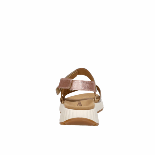 Gabor - 64.582.62 - Brons combi metallic leer sandaal - Afbeelding 3