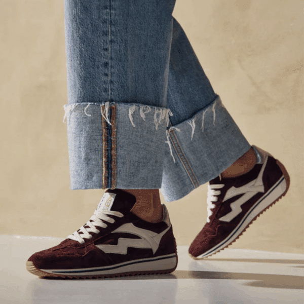 Via Vai - Mikki Alex - 62230-04 - Bordeaux suede sneaker - Afbeelding 3