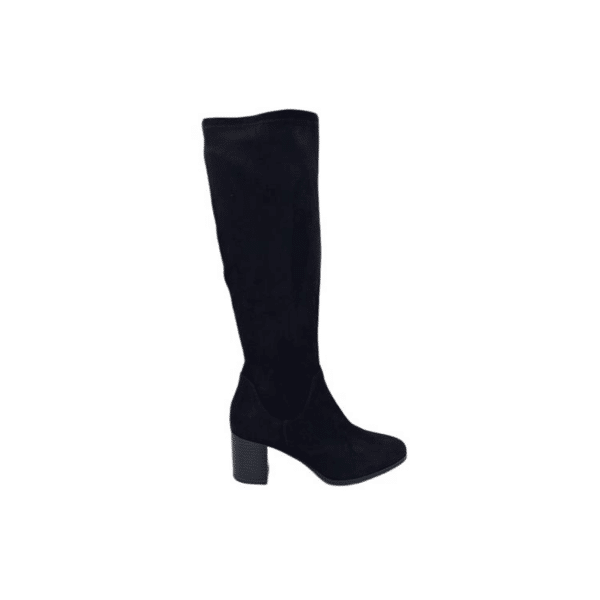 Caprice - 9-25503 - Zwart stretch lange laars