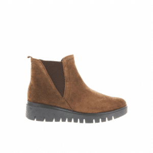 Gabor - 72.061.42 - Middenbruin whiskey suede chelsea enkellaars