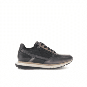 Gabor - 76.378.57 - Zwart leer multi colour sneaker