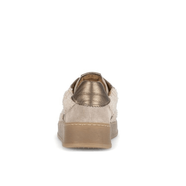 Gabor - 76.475.61 - Beige suede - combi sneaker - Afbeelding 3
