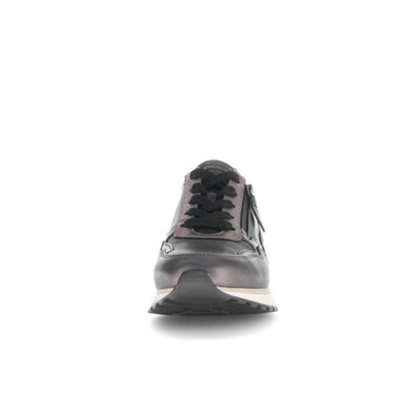 Gabor - 76.378.57 - Zwart leer multi colour sneaker - Afbeelding 3