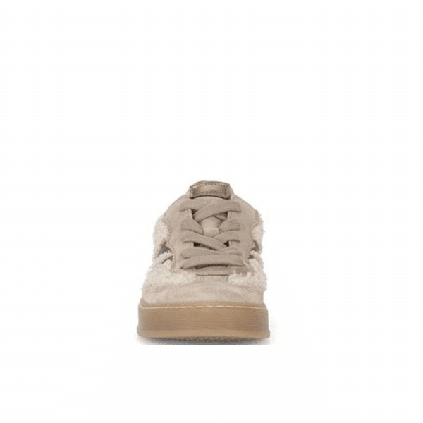 Gabor - 76.475.61 - Beige suede - combi sneaker - Afbeelding 2