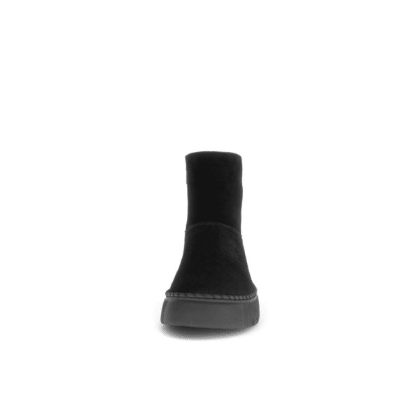 Gabor - 73.542.17 - Zwart suede enkellaars warm gevoerd - Afbeelding 3