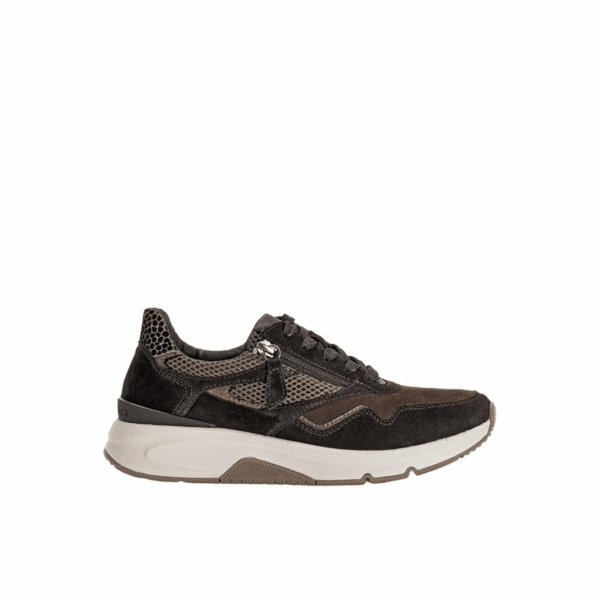 Gabor - 76.896.44 - Bruin suede - combi sneaker