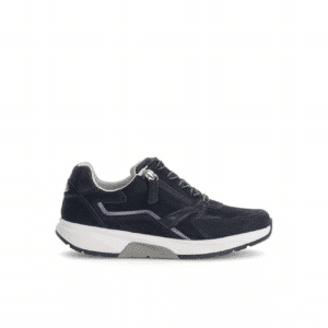 Gabor - 76.878.66 - Blauw suede - combi sneaker