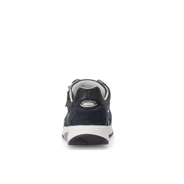 Gabor - 76.878.66 - Blauw suede - combi sneaker - Afbeelding 3