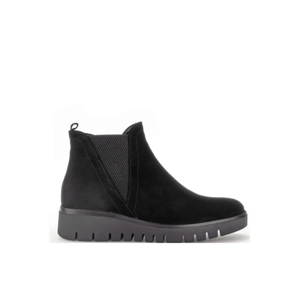 Gabor - 72.061.47 - Zwart suede - chelsea enkellaars