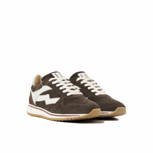 Via vai - Mikki Alex - 62230-04 - Bruin suede sneaker - Afbeelding 2