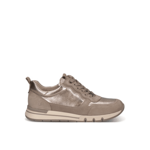Caprice - 9-23756 - Taupe - brons combi sneaker