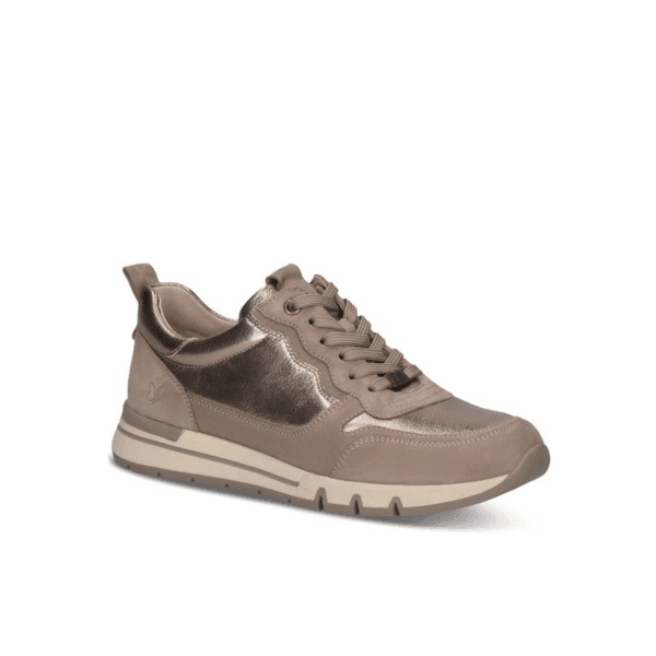Caprice - 9-23756 - Taupe - brons combi sneaker - Afbeelding 2