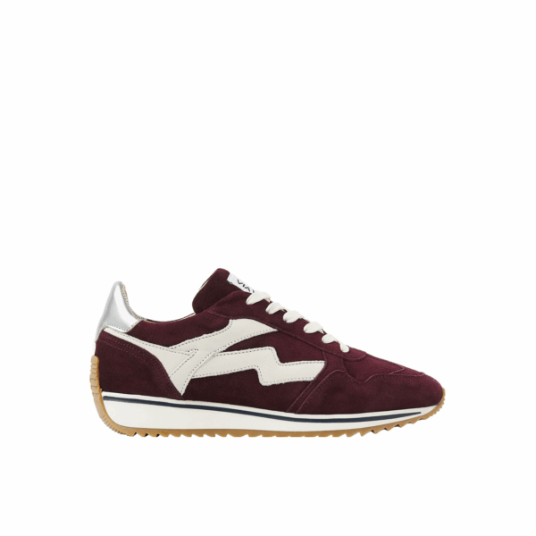 Via Vai - Mikki Alex - 62230-04 - Bordeaux suede sneaker