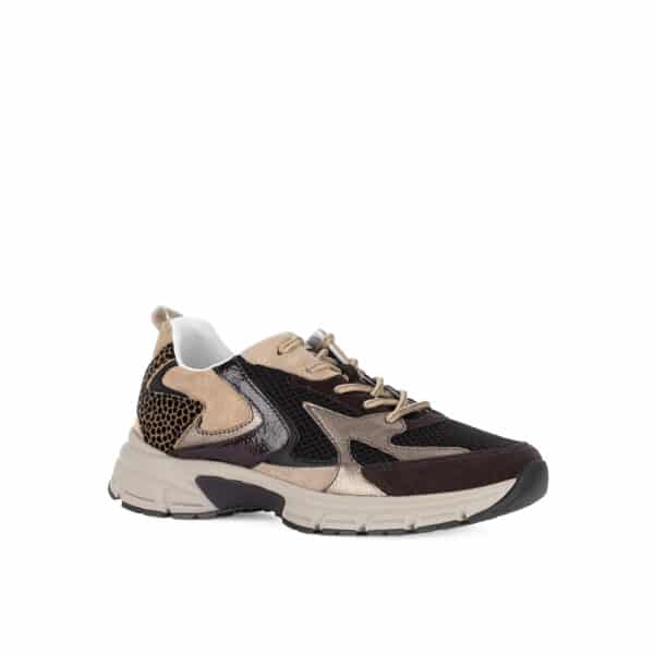 Gabor - 76.536.34. - Bruin zwart multicolour sneaker - Afbeelding 2