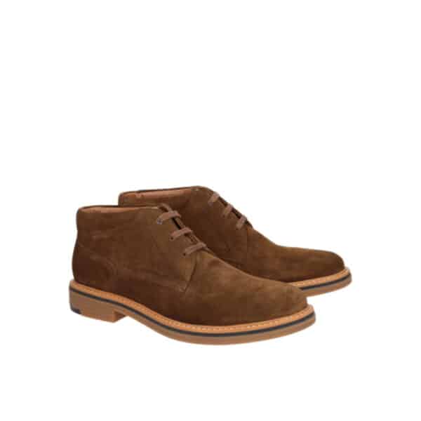 Sioux - Encanio 714 - Bruin teak suède veterboot - Afbeelding 2