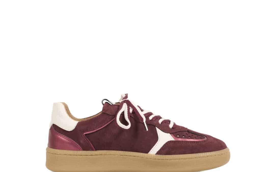 DWRS – Mirabel – Bordeaux suède sneaker