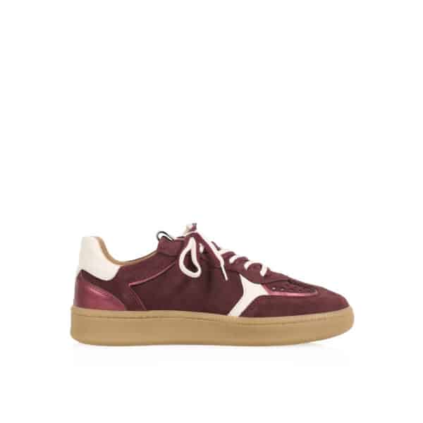 DWRS - Mirabel - Bordeaux suède sneaker