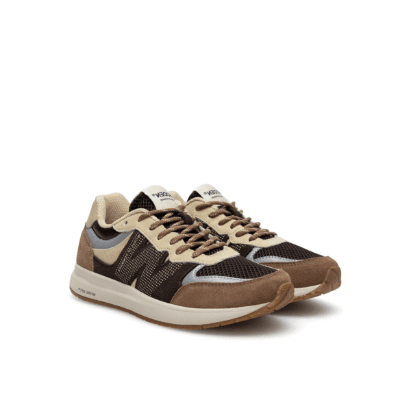Woden - Rigmore open mesh - Chocolate multi sneaker - Afbeelding 2