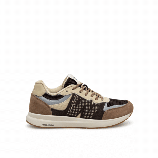 Woden - Rigmore open mesh - Chocolate multi sneaker