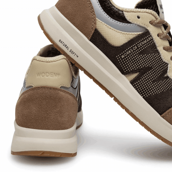 Woden - Rigmore open mesh - Chocolate multi sneaker - Afbeelding 3