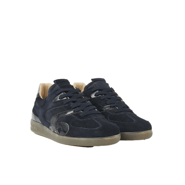 Via vai - Nilla macy - 62353 - Donkerblauw suede sneaker - Afbeelding 2