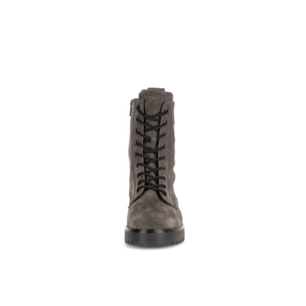 Gabor - 72.755.30 - Taupe (mohair) suede veterboot - Afbeelding 3
