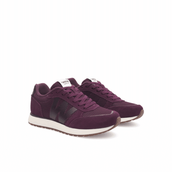 Woden - Ronja icon - Cherry suede sneaker - Afbeelding 2