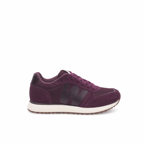 Woden - Ronja icon - Cherry suede sneaker