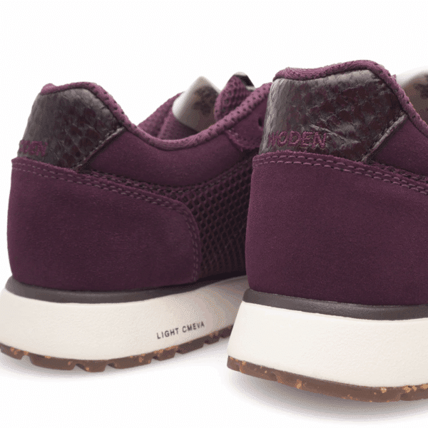 Woden - Ronja icon - Cherry suede sneaker - Afbeelding 3