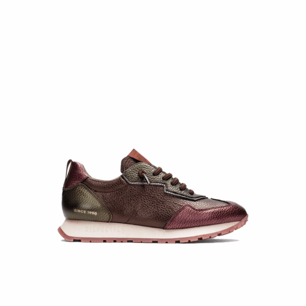 Hispanitas - Chi254312 - Bordeaux combi leer sneaker