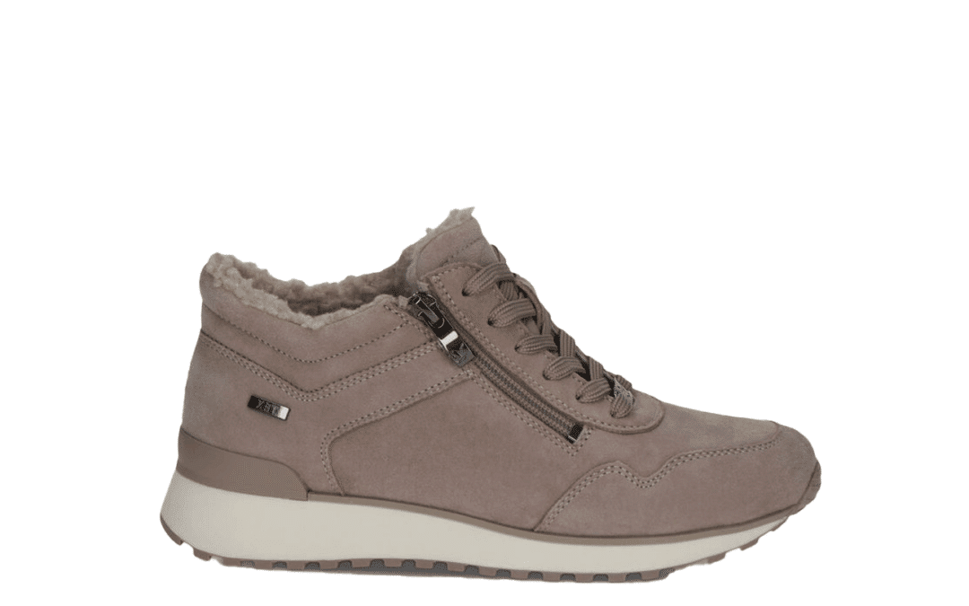 Caprice – 9-26201 – taupe suede sneaker