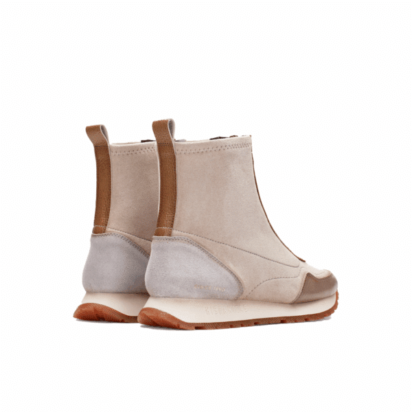 Hispanitas - hi254354 - Beige - Cream combi enkelboot - Afbeelding 3