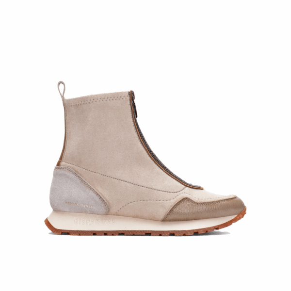 Hispanitas - hi254354 - Beige - Cream combi enkelboot