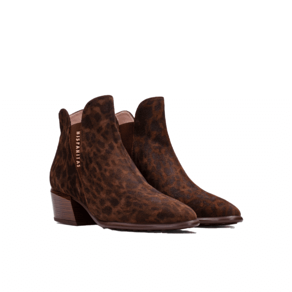 Hispanitas - phi254348 - Bruin leopard chelsea enkellaars - Afbeelding 2