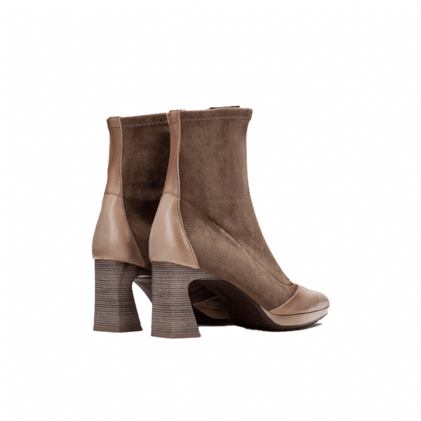 Hispanitas - hi254186 Taupe enkellaars - Afbeelding 3