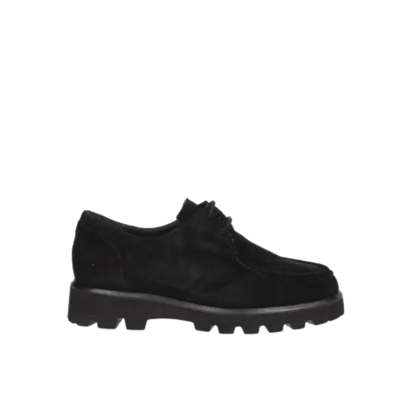 Sioux - Meredira-752 - Zwart suede veterschoen
